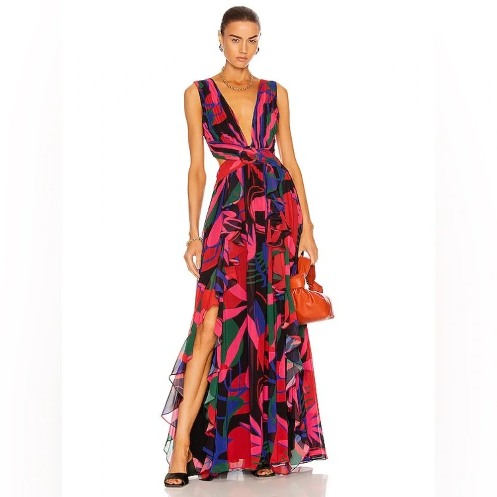 PATBO Rio Cut-Out Maxi Dress - Picture 1 of 8